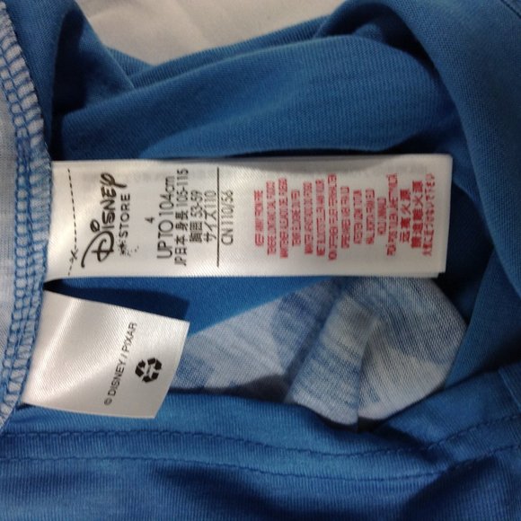 Disney baseball Tee Just Keep Swimming DORA Size 4 - Picture 5 of 5